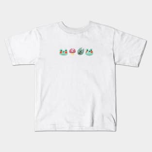 Ranas Violeta-Verde Kids T-Shirt